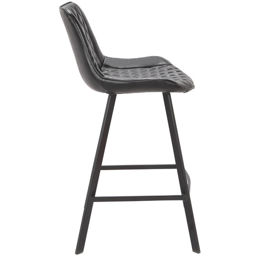 Bordeaux Faux Leather Commercial Grade Barstools