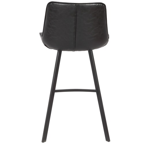 Bordeaux Faux Leather Commercial Grade Barstools