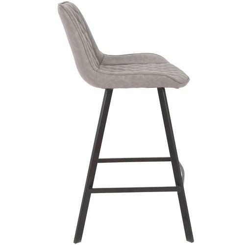 Bordeaux Faux Leather Commercial Grade Barstools