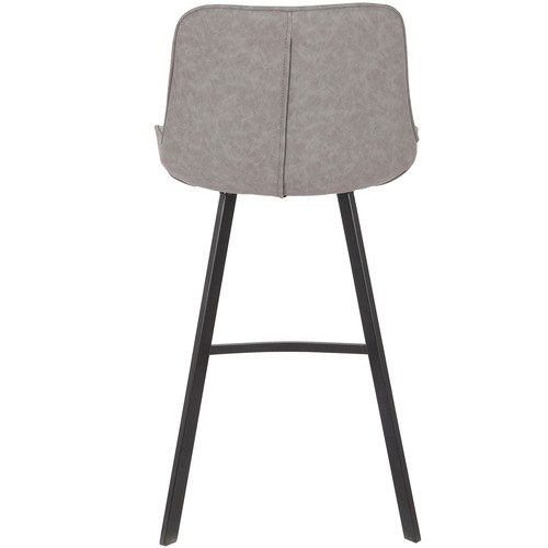 Bordeaux Faux Leather Commercial Grade Barstools