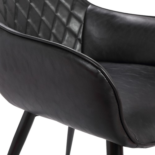 Toulouse Faux Leather Dining Armchairs