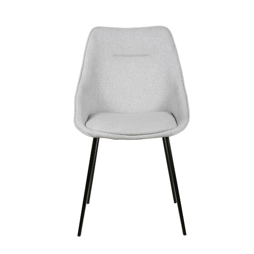 Light Grey Khufra Upholstered Dining Chairs