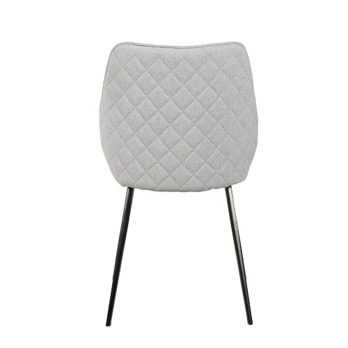 Light Grey Khufra Upholstered Dining Chairs