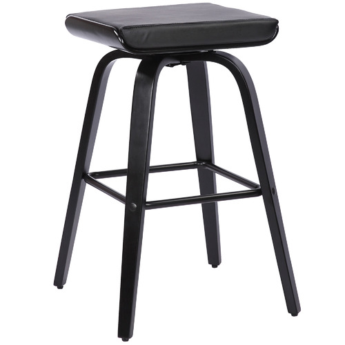 70cm Vanya Faux Leather Swivel Barstools