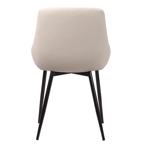 Tan Lance Faux Leather Dining Chairs