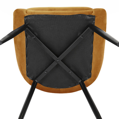 Daimyo Bright Velvet Dining Chairs