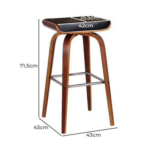 Ruby Timber Barstools