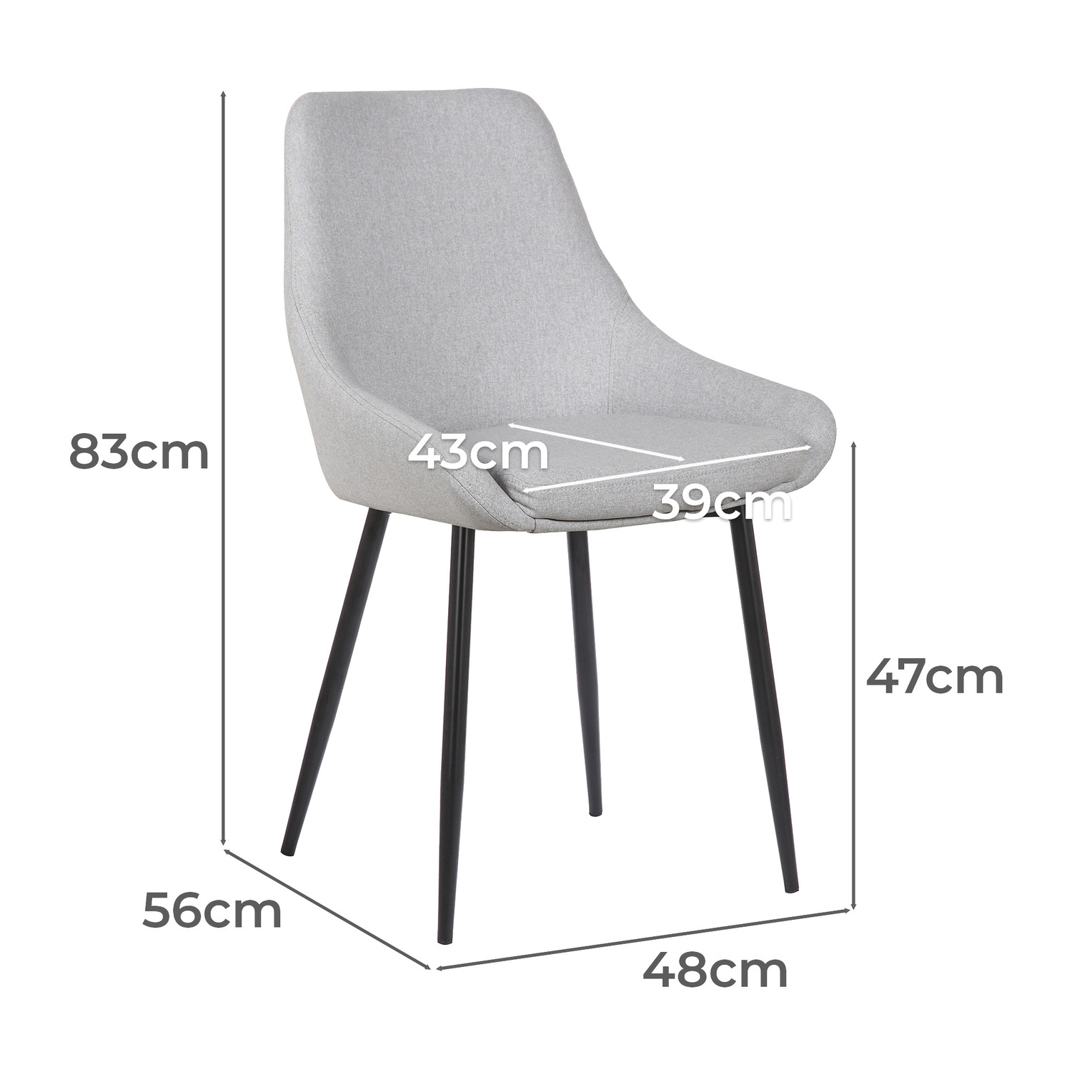 Daimyo Upholstered Dining Chairs