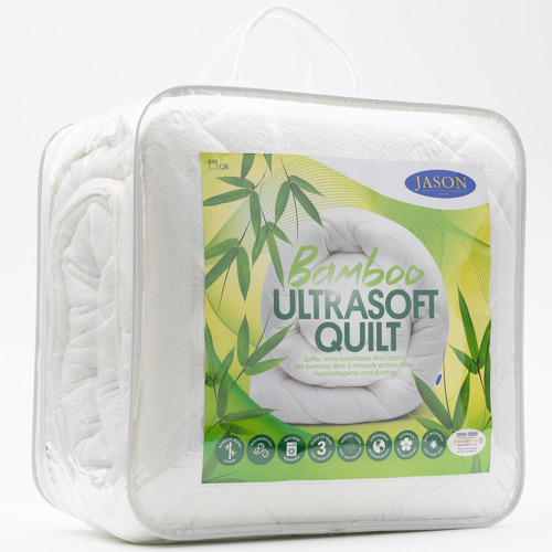 Jason Jason BambooBlend Ultrasoft Queen Quilt Temple & ster