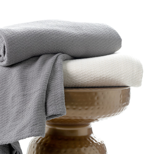 Jason Jason Woven Cotton Blanket Temple & ster