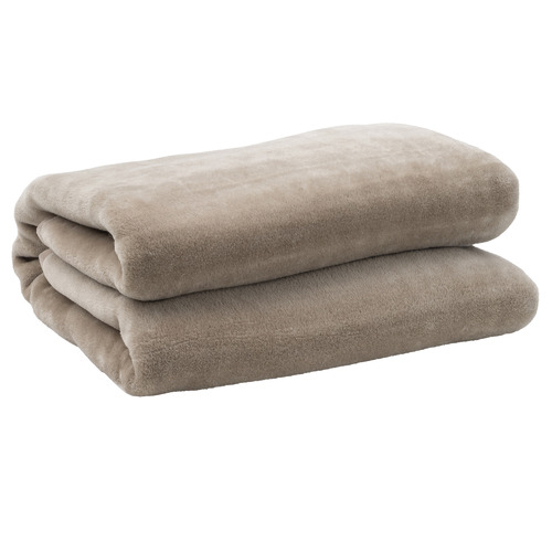 Jason Jason Faux Mink Fur Blanket Temple & ster