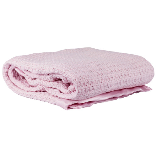 Moss Weave Cotton Bassinet Blanket