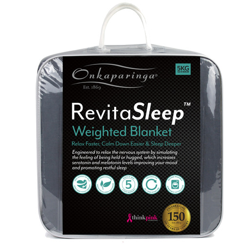 Onkaparinga RevitaSleep Weighted Blanket Temple & ster