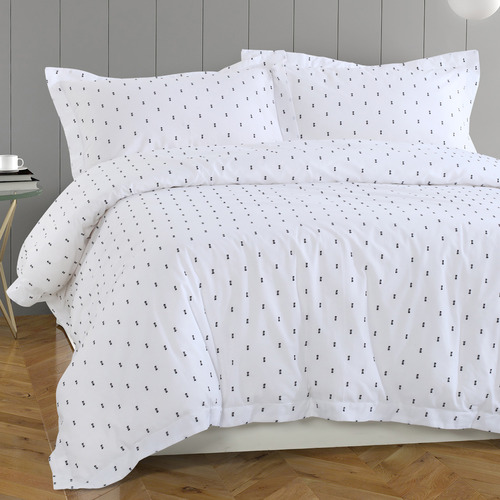 Onkaparinga Lorne Cotton Quilt Cover Set | Temple & Webster