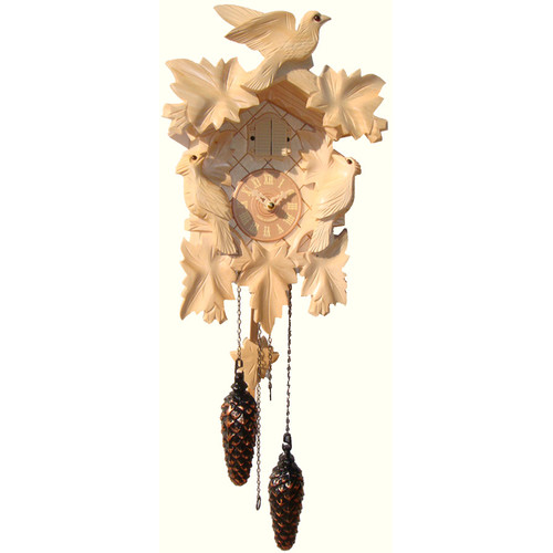 Natural Colour Quartz Cuckoo Clock