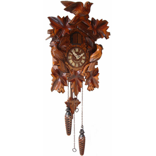 Hoenes Quartz Cuckoo Clock With Birds | Temple & Webster