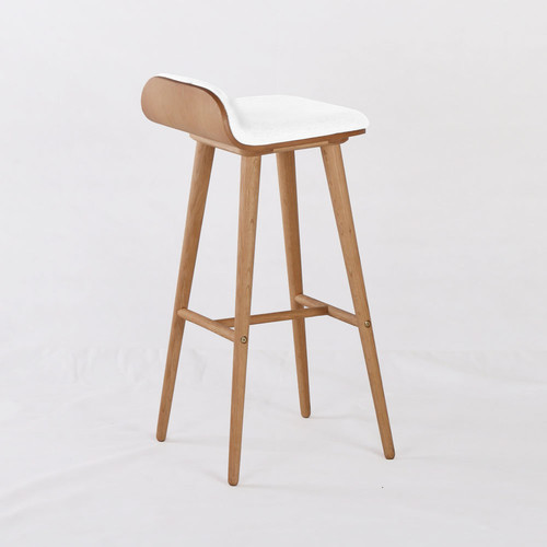 Oslo Home Fresno Leather Barstool & Reviews Temple & Webster