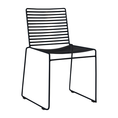 Black Studio Wire Dining Chair