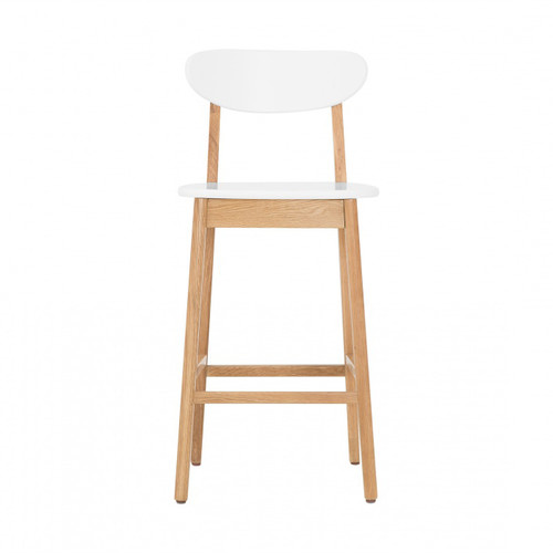 Oslo Home Joey Oak Barstools & Reviews Temple & ster