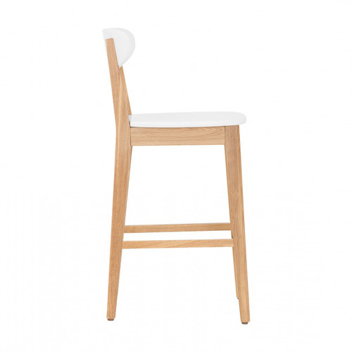 Oslo Home Joey Oak Barstools & Reviews Temple & ster