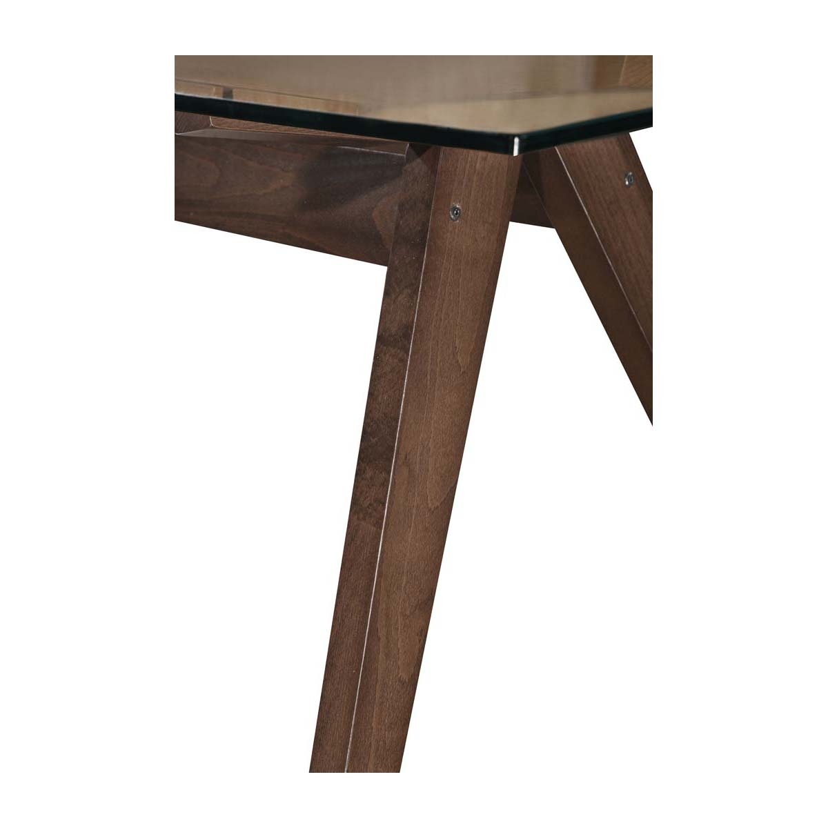 Oslo Home Walnut Hjordis Scandi Rectangle Dining Table & Reviews