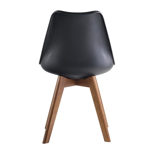 Walnut & Black Kent Dining Chair Temple & ster