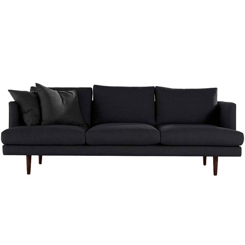 Peter 3 Seater Fabric Sofa Temple Webster