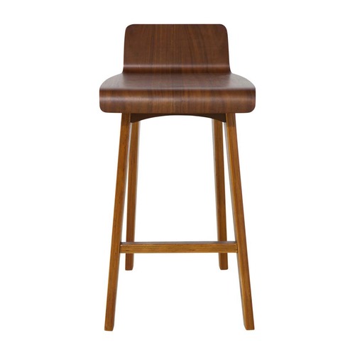 Walnut Marina Plywood Bar Stool