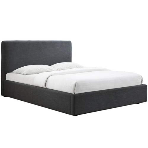 Charcoal Emmeline Queen Gas Lift Storage Bed
