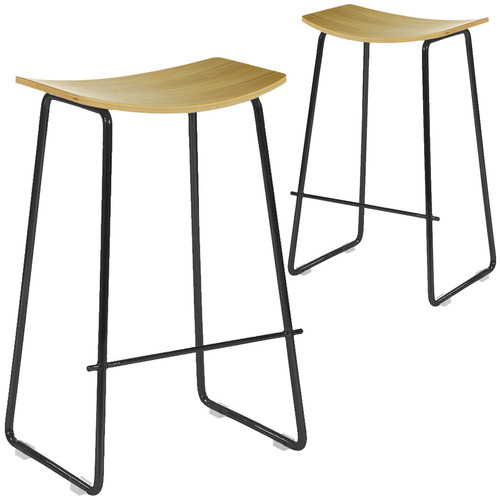 wood countertop stools