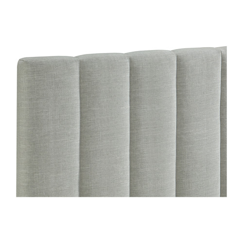Oslo Home Light Grey Upholstered Queen Headboard & Reviews Temple