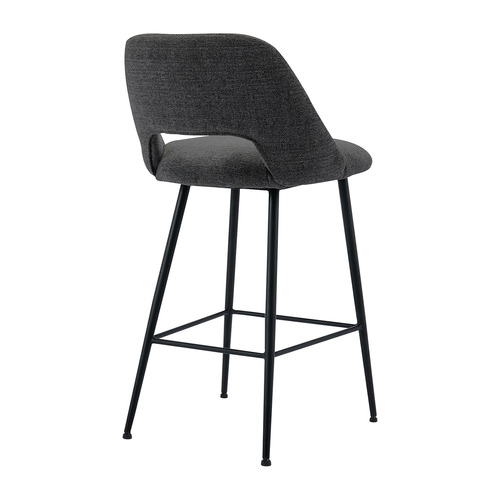 Oslo Home 67cm Janis Fabric Barstools | Temple & Webster