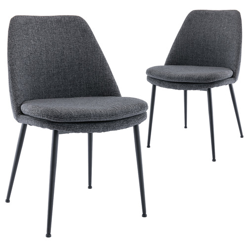 Caerlton Upholstered Dining Chairs | Temple & Webster