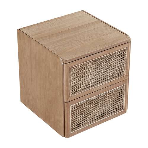 rattan bedside table temple and webster