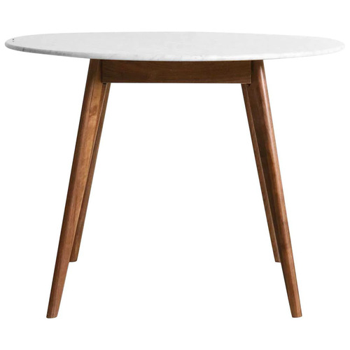 Oslo Home Nara Marble Dining Table | Temple & Webster