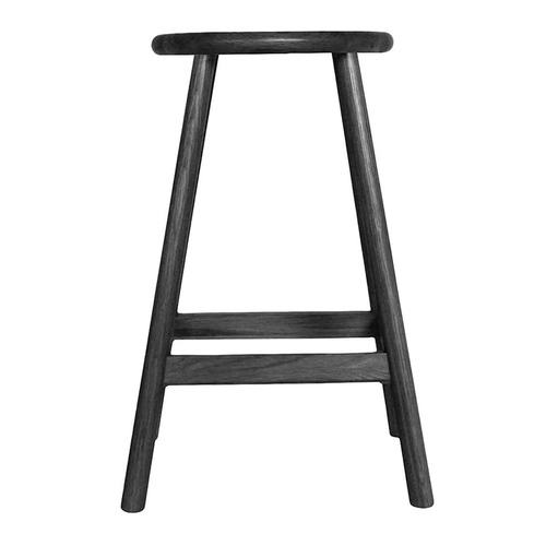 65cm Fejo American Oak Wood Barstool Temple Webster