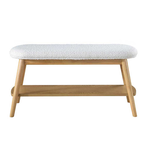 Polarvide Boucle Dining Bench