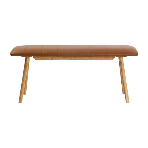 Aina Leather Dining Bench