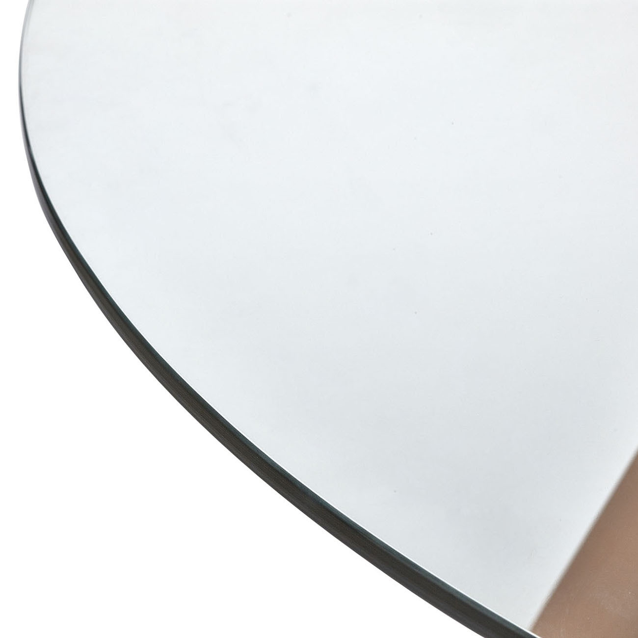 Oslo Home Hjordis Scandi Beech Wood & GlassTop Dining Table Temple