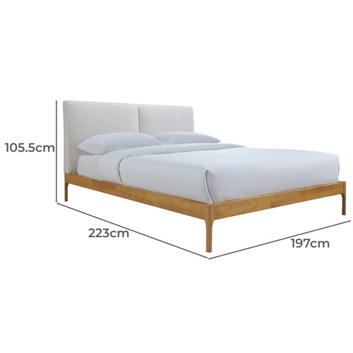 Beige Alleyn Bed Frame