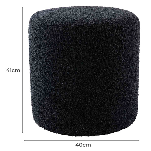 Eleanor Boucle Ottoman