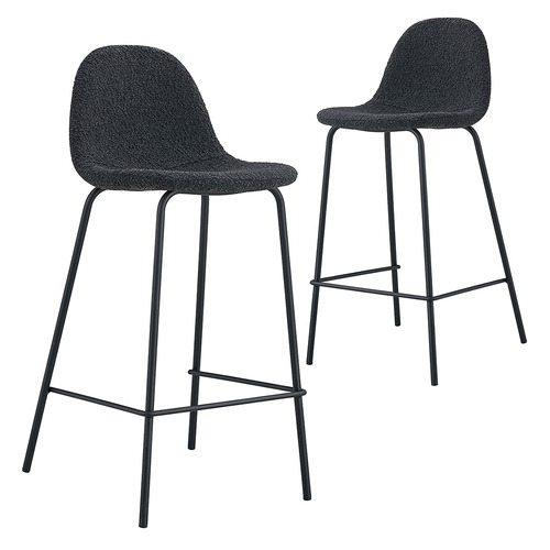 65cm Claire Boucle Barstools