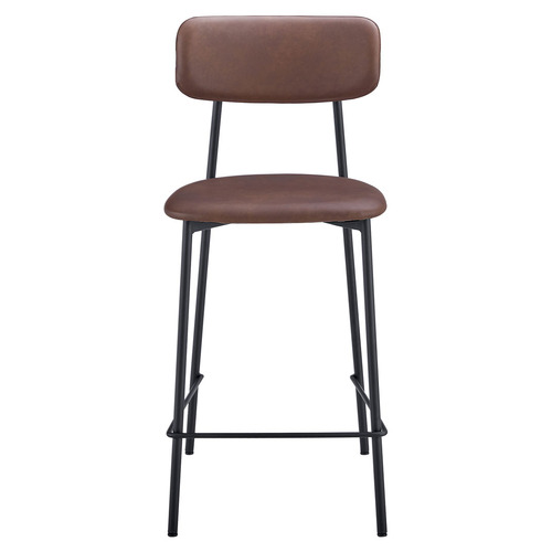 66cm Eunice Faux Leather Barstools
