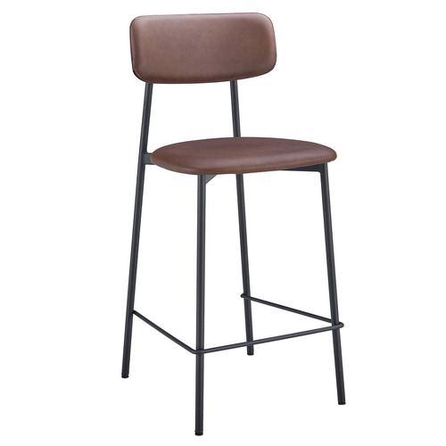 66cm Eunice Faux Leather Barstools