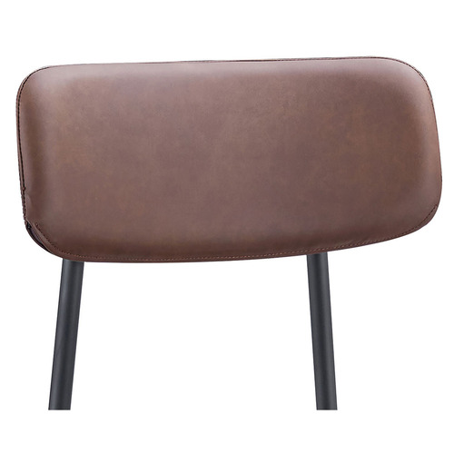 66cm Eunice Faux Leather Barstools