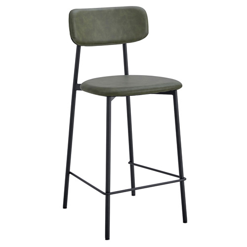 66cm Eunice Faux Leather Barstools
