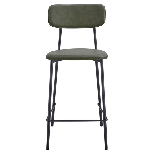 66cm Eunice Faux Leather Barstools