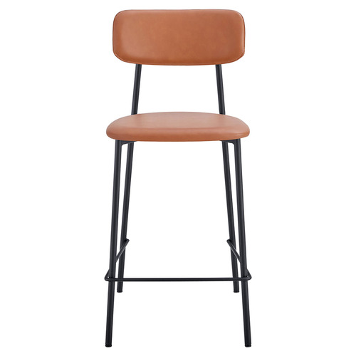 66cm Eunice Faux Leather Barstools