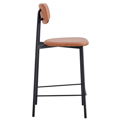 66cm Eunice Faux Leather Barstools