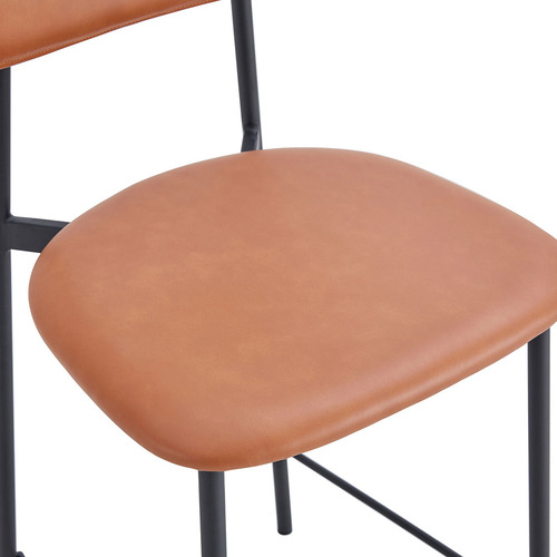 66cm Eunice Faux Leather Barstools